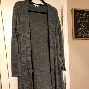 Lularoe SOLID GRAY Sarah size Large